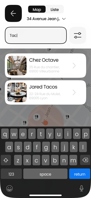 App search - octave & jared